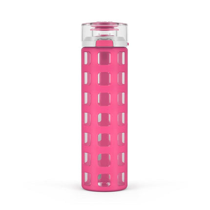 Ello Syndicate Glass Water Bottle with One-Touch F