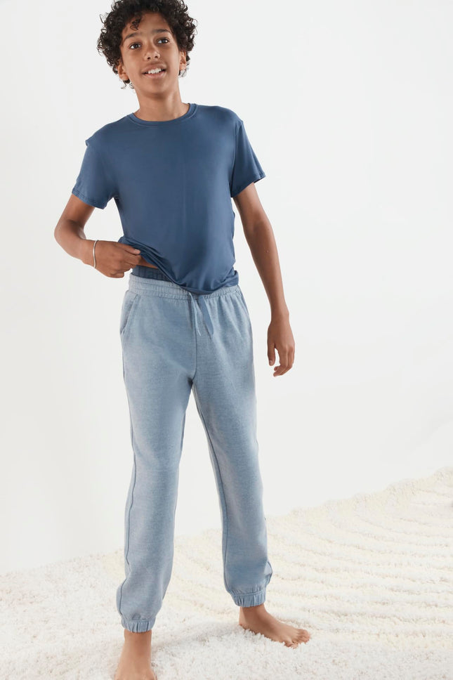 Lot de 3 tee-shirts Originals pour garçons Hanes, maillots de corps ultra doux pour garçons, évacuant l'humidité, lot de 3, noir/blanc/bleu, très grand