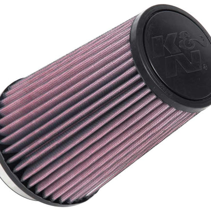 K&N Universal Clamp-On Air Filter: High Performance, Premium, Washable, Replacement Filter: Flange Diameter: 3.5 In, Filter Height: 8 In, Flange Length: 1.25 In, Shape: Round Tapered, RU-1045