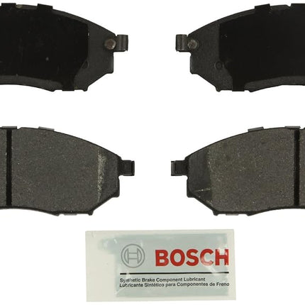 BOSCH BE888 Blue Ceramic Disc Brake Pad Set - Compatible With Select Infiniti EX35/37, FX35/37, FX45, G35/37, M35/37, M45, M56, Q40, Q45, Q70, QX50, Q70; Nissan 350Z, 370Z, Murano, Pathfinder; FRONT