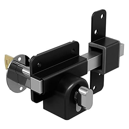 GateMate 1490106 Long Throw Lock with Thumb Turn, 