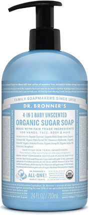 Dr. Bronner's Organic Sugar Soap Baby - Fragrance 