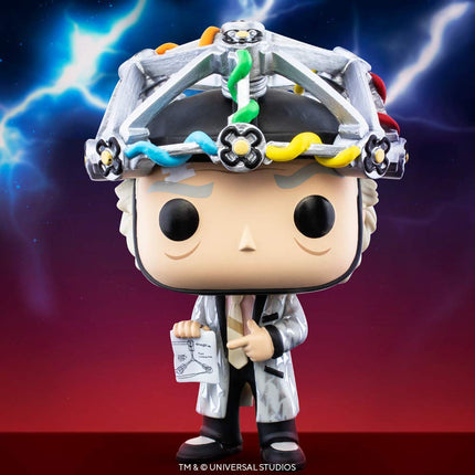 Funko POP! Movies: Back to the Future - Doc Brown with Helmet