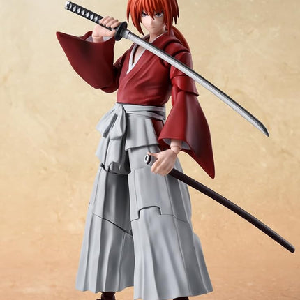 TAMASHII NATIONS BANDAI Kenshin Himura Fig. 13.5cm Rurouni Kenshin SH figuarts