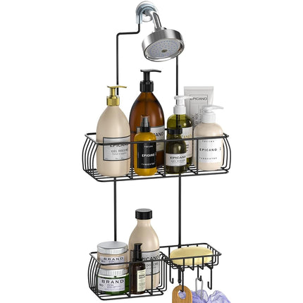 Epicano Anti-Swing Hanging Shower Caddy, Over Head