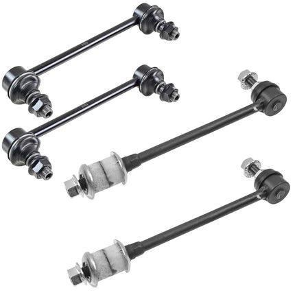4 Piece Kit Stabilizer Sway Bar End Link Front Rea