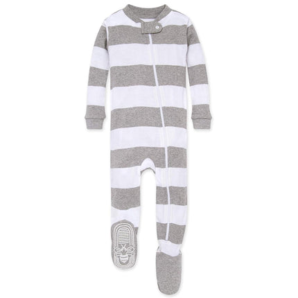 Burt's Bees Baby baby-girls Unisex Pajamas, Zip-fr