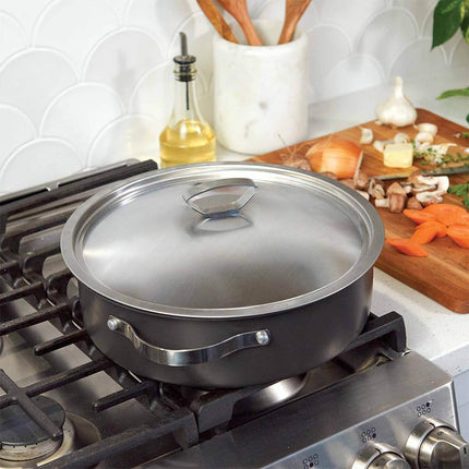 Nordic Ware Verde Ceramic Nonstick Braiser with Lid