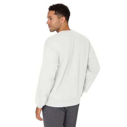 Hanes Men's Ultimate Cotton Sweatshirt, White, XXL