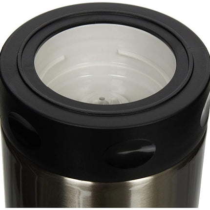 ZOJI SW-FCE75XA Food Jar, 25 Oz, Black/Stainless