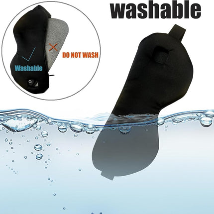 Rechargeable Cordless Heated Eye Mask for Dry Eyes - Adjustable Temperature Portable Eye Warm Compress for Migraines Styes Sinus & Sleep Men Women