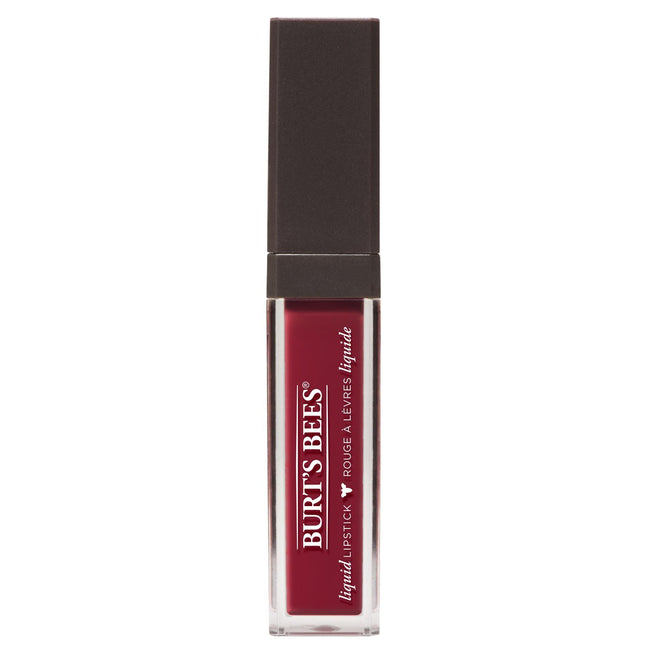 Burt's Bees Moisturising Full Coverage Liquid Lipstick, 5.95 g, Drenched Dahlia