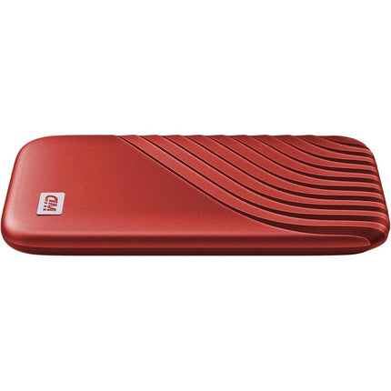 WD My Passport SSD, 2TB Portable External SSD, read speeds up to 1050 MB/s, write speeds up to 1000MB/s, Portable SSD, Works with PC, Xbox and Playstation, Red