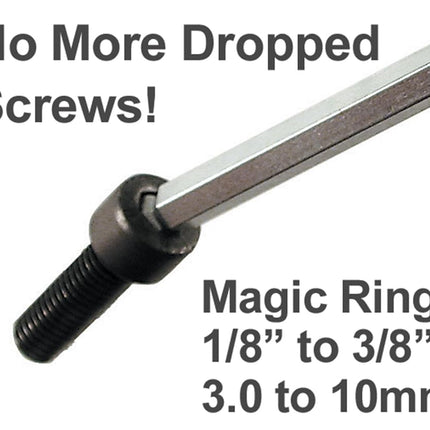 Wiha 66992 MagicRing Ball End Hex L-Key Set in Holders, 22 Piece