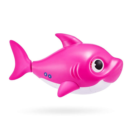 ZURU Baby Shark Bath Toy Silicone Fin - Pink - Singing bath toy