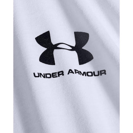 Under Armour UA Sportstyle Left Chest LS White/Black