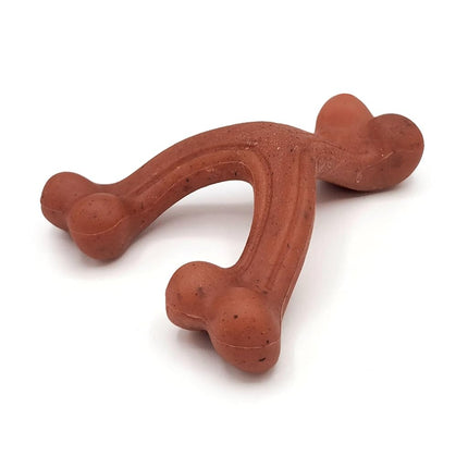 Nylabone Strong Chew Wishbone Dog Toy, Dog Toys for Aggressive Chewers