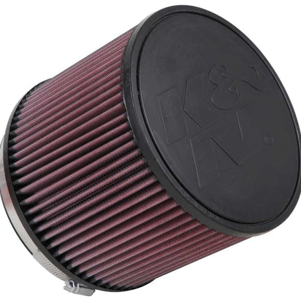 K&N Universal Clamp-On Air Filter: High Performance, Premium, Washable, Replacement Engine Filter: Flange Diameter: 6 In, Filter Height: 6 In, Flange Length: 1 In, Shape: Round, RU-3060