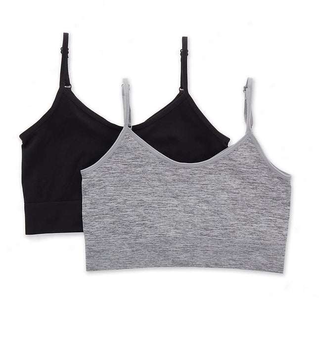 Maidenform Girls' Comfort Brami Bralette, 2 Pack, 