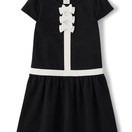 Gymboree Robes habillées de cérémonie à manches courtes pour filles et tout-petits, motif Salsa écossais, 4T