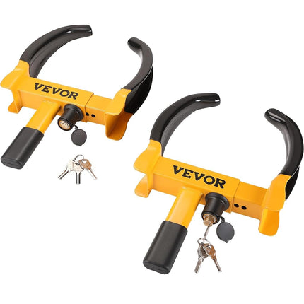 VEVOR Wheel Lock, 2 Packs Universal Wheel Clamp Lo