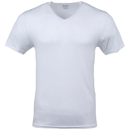 Gildan Men's 1103 cm Undershirt, White (Pack of 6), S