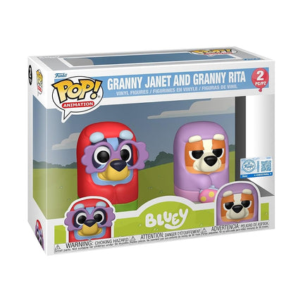 Funko POP! Animation: Bluey - Bluey & Bingo 2 Pack