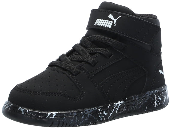 PUMA Unisex-Child Rebound Layup Synthetic Leather 