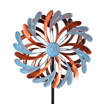 Viveta Wind Spinner for Yard and Garden, Metal Win
