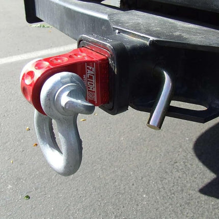 Factor 55 00020-03 Hitchlink 2.0 Clasificado para 9500 lb Falla máxima a 51,000 lb Convierta el receptor de enganche de su vehículo en un punto de recuperación. Ideal para aventuras 4x4 todoterreno – Amarillo