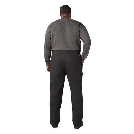 Pantalones de trabajo ajustados Dickies 873 para hombre, negros, 29W x 32L