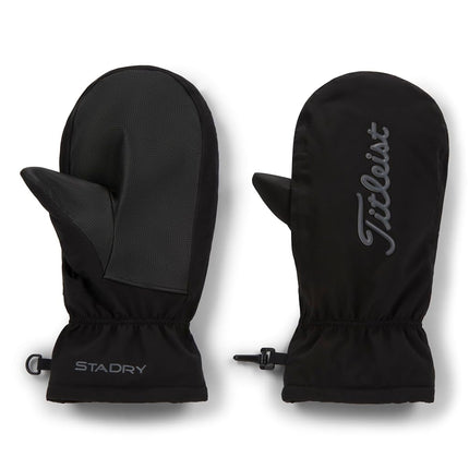 Titleist StaDry Cart Golf Mitts, Black