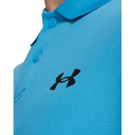Under Armour Men's Performance 3.0 Polo Shirt, Capri/Black, XS