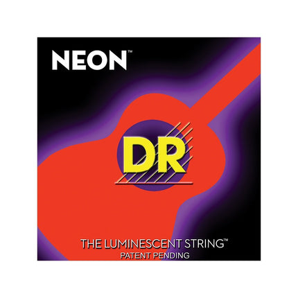 DR Strings NEON™ Orange Acoustic Guitar Strings, 1