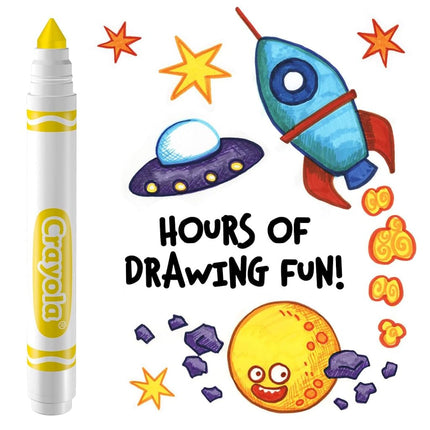 Crayola Washable Markers - Yellow (12ct), Kids Broad Line Markers for Classrooms & Teachers
