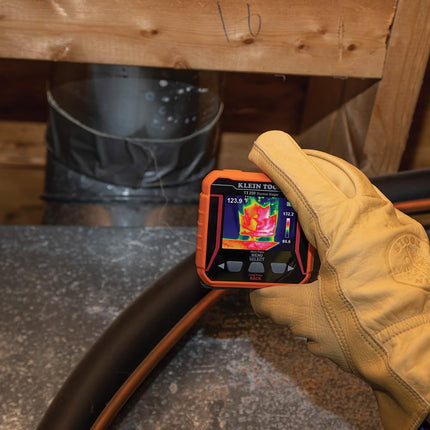 Rechargeable Thermal Imager, Over 10,000 Pixels with Three Color Pallettes and High and Low Temperature Points, Klein Tools TI250