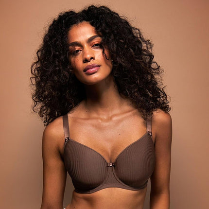 Freya Women's Idol Underwire Molded T-Shirt Bra, Opaque, Crt, 36DD