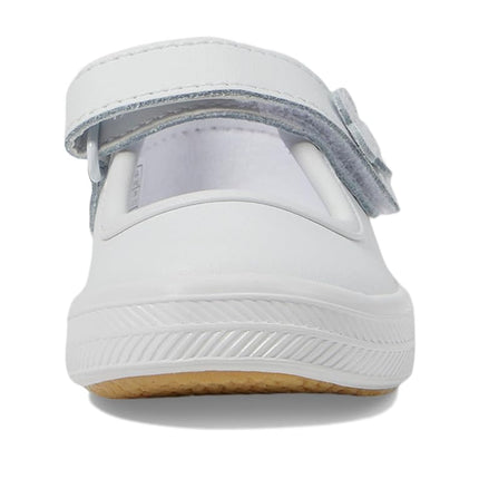 Keds Girl's Ella Mary Jane (Toddler/Little Kid) Sneaker, White, 6 US Little Kid