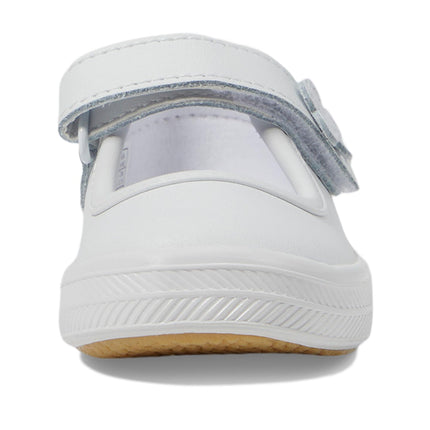 Keds Girl's Ella Mary Jane (Toddler/Little Kid) Sneaker, White, 6 US Little Kid