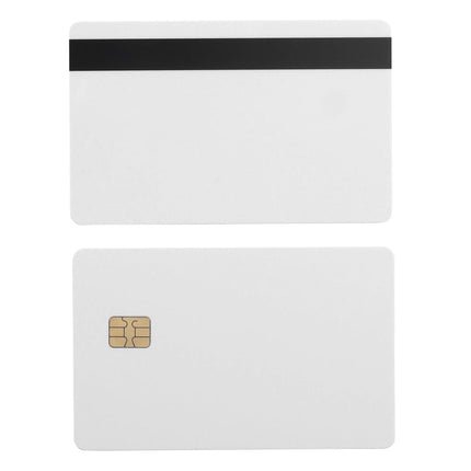 SLE4442 Chip Cards w/HiCo 2 Track Mag Stripe - 100