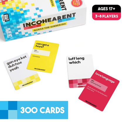 WHAT DO YOU MEME? Incohearent - The Party Card Game Where You Compete to Guess The Gibberish