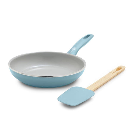 GreenPan Dover 8” Frying Pan Skillet with Spatula,