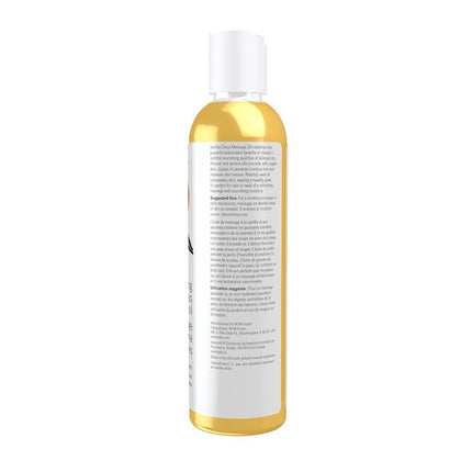 NOW Refreshing Massage Oil, Vanilla Citrus, 8-Ounce