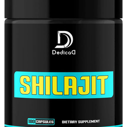 1000Mg Shilajit Capsules - 180 Counts - Shilajit S