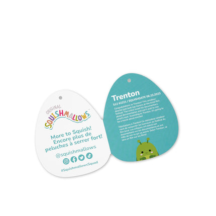 Squishmallows Original 12-Inch Trenton Green Praying Mantis with Sparkle Wings - Official Jazwares Plush