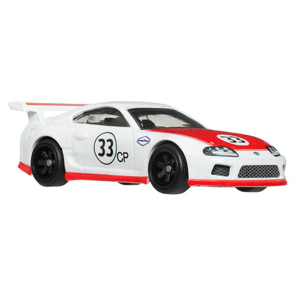 Hot Wheels Premium Car Culture 2-Pack of 1:64 Scale Vehicles, Unique Pairings, Real Riders Tires, Metal/Metal Chassis, Toy for Collectors, JBL03
