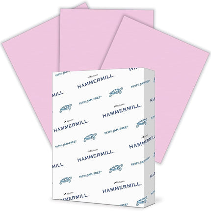 Papier couleur Hammermill, papier imprimante lilas 20 lb, 8,5 x 11 - 1 rame (500 feuilles) - Fabriqué aux États-Unis, papier pastel, 102269C