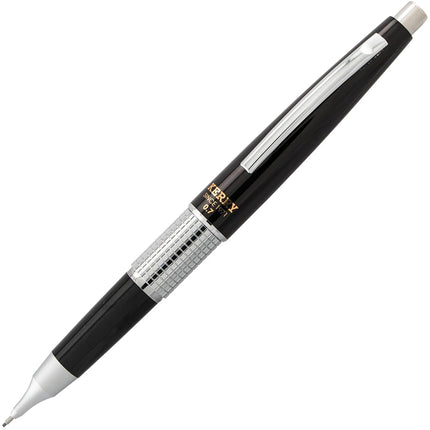 Pentel P1037-A-HB Mechanical Pencil Kerry Metal Casing HB 0.7 mm Black