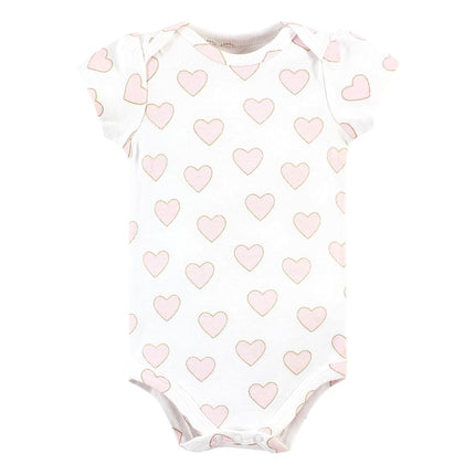 Bodysuits de algodón unisex para bebé Hudson Baby, Paquete de 3 piezas de "La princesita de papá", Prematuro, Paquete de 3 piezas de "La princesita de papá", Prematuro