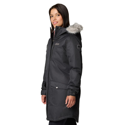 Columbia Women's Suttle Mountain Long Insulated Jacket, Black, XX-Large, Black, XX-Large